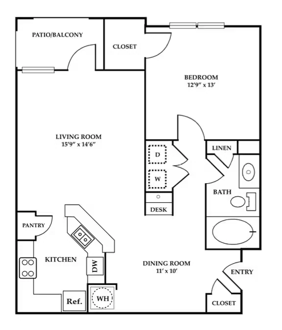 The Ashton 8202 floor plan